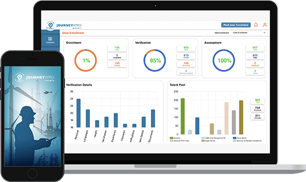 JourneyXPro - crew management software for the energy, offshore and renewables sector